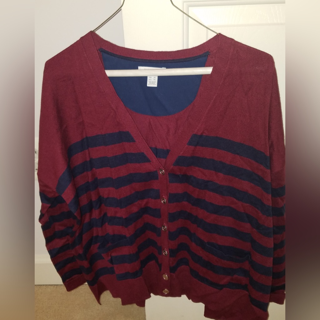Nwot Nautica Cardigan